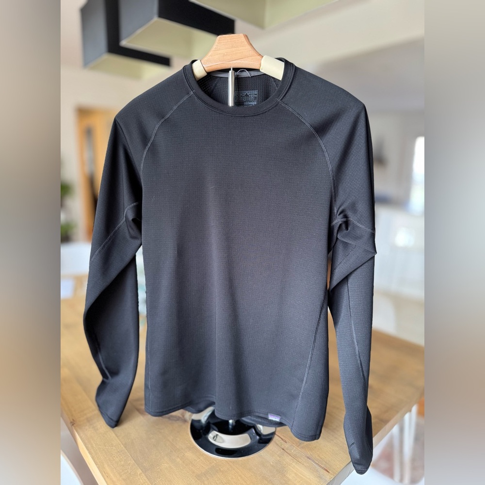 Capilene Midweight Crew LS - BLK - SM - Patagonia [0001]